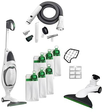 Aspirapolvere Folletto VK150 - EDIZIONE LIMITATA - + Spazzola HD50 ULTRA SLIM + 1 Anni Di Fornitura Sacchetti + Profumi – Potenza Motore Ultra PLUS + 2 ANNI GARANZIA CON THE POINT FOLLETTO