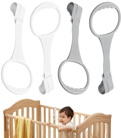 TocaFeank Anelli Per Tirarsi Su Per Box Bebè | Anelli per Alzarsi con per Bambini | Maniglie Deambulazione e Assistente in Piedi per 6-36 Mesi