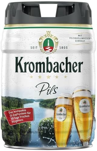 Krombacher Frische Fass Pfandfrei, (1 x 5 l) (Packung mit 6)