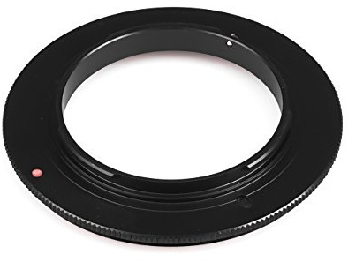 Kompatibel mit Olympus 4/3 FT Retro Adapter Makro Umkehrring für 62mm Objektiv