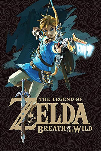 Close Up The Legend of Zelda Poster Breath of The Wild (61cm x 91,5cm) + Ü-Poster