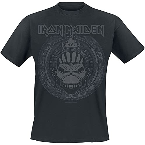 Iron Maiden Book of Souls Skull Männer T-Shirt schwarz