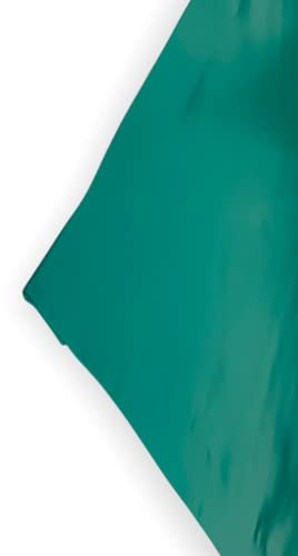 TENDAGGIMANIA Lona Impermeable 100% PVC de Alto gramaje 650 g/m², Ignífuga, Antirrayos UV, Cortavientos, Antidesgarros - Color Verde H.250 cm (Venta de Medio Metro Lineal)