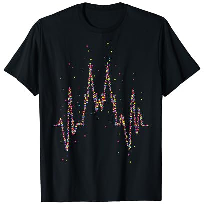 Herzschlag Puls Kölner Dom Fasching Karneval Konfetti Kostüm T-Shirt