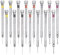 AGT Mini Schraubendreher: 5-teiliges Uhrmacher-Schraubendreher-Set, 3er Pack (Uhrmacherwerkzeug Schraubendreher, Uhrmacherschraubendreher, Feinmechaniker)