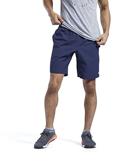 Reebok Short Fonctionnel Te pour Homme, Bleu Marine, Taille S