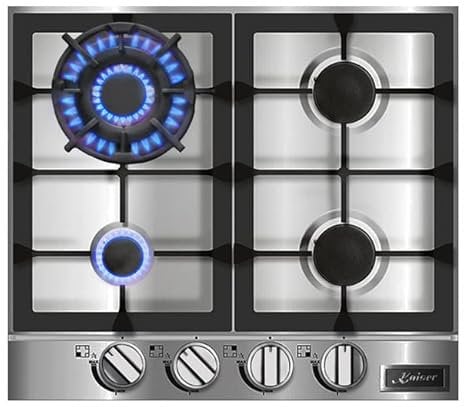 KG 6357 Turbo | Avantgarde Pro 58cm Gas Hob (Stainless Steel)