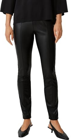 Comma Slim: Hose aus Lederimitat