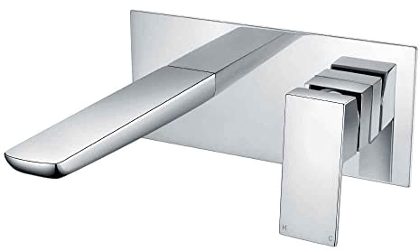 Dara Chrome Bathrooom Bath Mixer Tap | Wall Mounted Bath Mixer Tap | Bathroom Tap