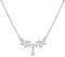 S925 silver necklace design waterdrop leaf collarbone chain