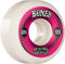 Bones Wheels OG Formula Skateboard-Räder, Originals, 100 A, 55 mm, V5 Sidecut, Weiß