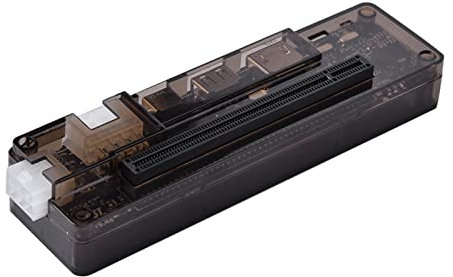 Gugxiom Dock per Scheda Video Esterna per Laptop Mini PCIE, con Trasferimento Dati Rinforzato, Nessun Alimentatore Necessario