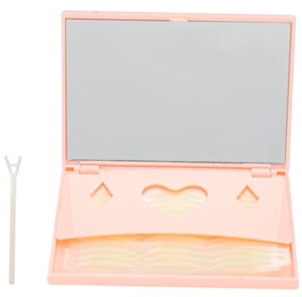 Beaupretty Tape Double Sided with Mirror 240 Pairs Beauty Tools for Instant Double Eyelids Invisible Sticker for Makeup Random Color