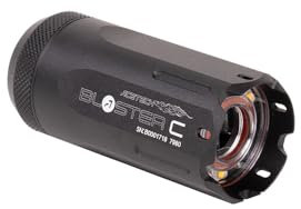 ACETECH Unidad Tracer Blaster C para el juego Airsoft, Simulación de MuzzleFlash, con rosca M14 CCW o M11 CW, aplicable a bolas trazadoras verdes. (Negro)