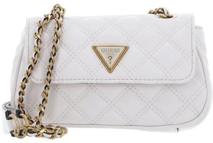 GUESS Giully Mini Convertible Crossbody Flap Ivory