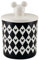 Prestige Disney Monochrome Mickey Mouse Kitchen Canisters Small - Airtight Ceramic Storage Jars With Lids, Black & White