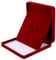 Amexo Velvet Jewelry Set Box, Plush Jewellery Organizer for Women's Bracelet, Necklace, Earring, Ring (Wine Red)