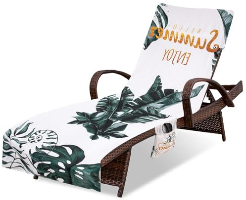 EHRBGK Mikrofaser Handtuch für Sonnenliege Stoff Faltbar Liege Tuch Strandtuch für Sonnenliege Strandtuch für Gartenliege Strandhandtuch für Strandkorb Liegenauflage Schwimmbäder Strände