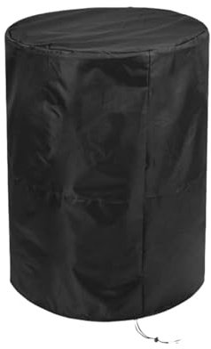 Regentonne Abdeckung Wasserdicht, Oxford Vollständige Abdeckplane, Geeignet FÜR Regentonne Schmal, Regenfass, Weinfass, Winddicht, Winterfest, Wetterfest, UV-Beständiges (62,5x103cm)