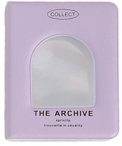 Xuanxi Small Card Holders Album 40 Pocket Collection Photocard Book For Kids And Adult Portable Photo Binder With Clear Sleeves