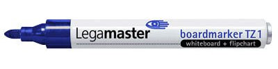 10 Legamaster Whiteboard- und Flipchart-Marker TZ 1 blau