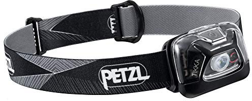 PETZL Lampe Frontale Tikka, Mixte Adulte, Noir, Taille unique