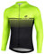 LAMEDA Radtrikot Herren Damen Langarm Herbst Winter Fahrradtrikot MTB Jersey Atmungsaktive Schnell Trocknen Funktionsshirt Fahrradbekleitung für Radsport Rennrad Sport Schwarz&Grün XL