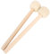 Bnineteenteam Mazos de Tambor, Mazas Tambor, Tambor de Madera Tambor con Mango de Madera Rendimiento de percusión de Tambor