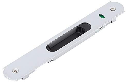 Cikonielf Cerradura De Puerta De Vidrio Deslizante Moderna Herrajes para Ventana con Cerradura Única para Seguridad En El Hogar