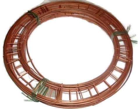 Artificial Floral Supplies Pack of 20 Flat Wire Wreath Ring Frames 8 10 12 14 16 Christmas Memorial Wreath Craft (20 Rings x 10 (25cm))