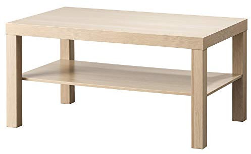 IKEA LACK Couchtisch 90x55x45 cm weiß gebeizt Eiche Optik