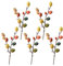 BESPORTBLE 5 Stücke Künstlicher Ostereier Zweig Osterdeko Eier Blumenstrauß Dekozweige Kunstblumen Gesteck Kinder Basteln DIY Kranz Girlande Vase Blumenarrangement Frühling Ostern Deko Objekt