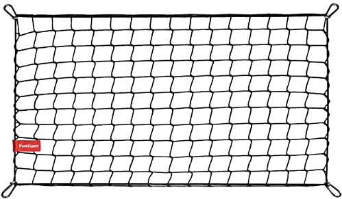 TrunkExpert Kofferraum Netz Kompatibel mit Opel Insignia II Kombi (Sports Tourer): von 2017 Gepäcknetz Elastisch Kofferraumnetz Organizer & Sicherung für Autonetz Aufbewahrung Netztasche mit Klett