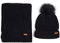 Barbour - Saltburn beanie & scarf bk11 black LGS0023