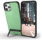 Snakehive Metro Leather Case for Apple iPhone 12 Pro Max || Real Leather Phone Case with Stand || Genuine Leather & MagSafe Compatible Leather Cover with Kickstand (Green)