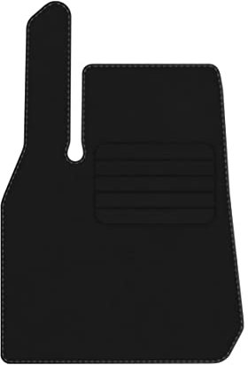 Veloursfussmatte für Tesla Y ab Bj. 2021 Basic LP Automatte Velourmatte Mit Absatzschoner Passform Neu