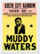 Artery8 Music Concert Advert Muddy Waters Legend Blues USA Hootchie Cootchie Man Artwork Framed A3 Wall Art Print