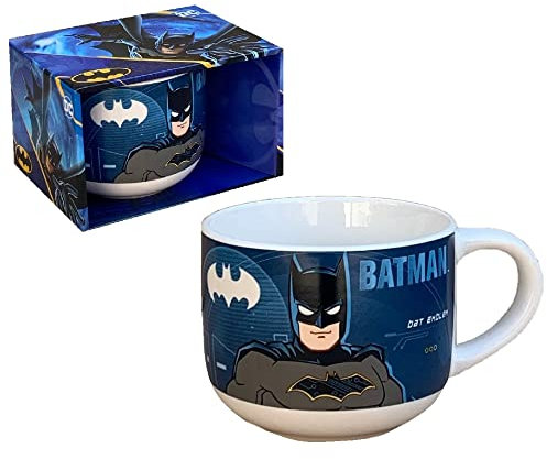 Tazza in ceramica, Batman, tazza larga jumbo, 380 ml, in scatola