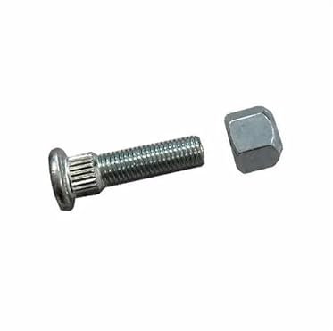 Axe de roue KNOTT M10 L35 Plat 17 – Fixation robuste pour remorque