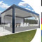 HQQMNY Plane mit ösen Transparent Abdeckplane Wasserfest 0.5mm Outdoorvorhänge mit Ösen Zeltplane aus 560g/m² PVC Wetterfeste Gewebeplane Regenplane für Pavillon(Grau, H2mxL3,8m)