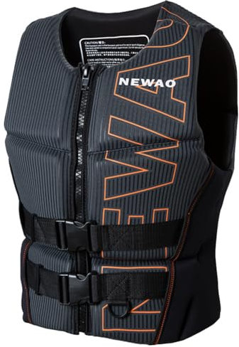WMFASBAG Giubbotto di salvataggio salvagente in neoprene Giubbotto di salvataggio di salvataggio for nuoto Giubbotto di salvataggio di salvataggio di emergenza leggero for kayak Canottaggio
