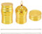 Kueohse 2PCS Portable Metal Mini Alcohol Burner Lamp Metal Alcohol Stove with Cotton Cord for Household Outdoor Camping