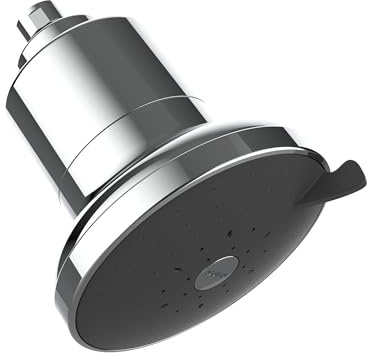 AquaTru Shower - High Pressure Shower Filter Removes Impurities from Hard Water to Support Healthy Skin, Scalp, Hair, Reduce Breakage, and Enhance Your Beauty and Self-Care Routine (Polished Chrome)