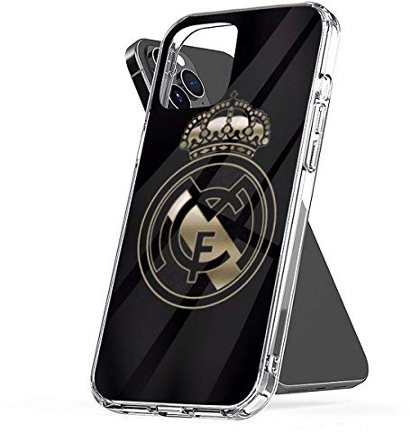 Phone Case Real Madrid Escudo Compatible with iPhone 11 12 13 14 15 16 17 Pro Max Mini XR SE 2022 7 8 X Xs Plus For Samsung S22 S23 S24 S25 Ultra Transparent