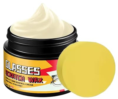 Entferner von Kratzern für Brillengläser 30g Polierpaste Mit Zur Anwendung | Zur Beseitigung Von Kratzern Auf Brillengläsern Für Bildschirme Autoscheiben Uhren Handys Und Kameras