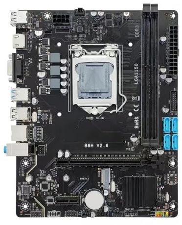 Scheda madre Scheda madre Fit For B85 H81 LGA1200 DDR3 con interfaccia supporta CPU i7 4790 i5 4590(H81)