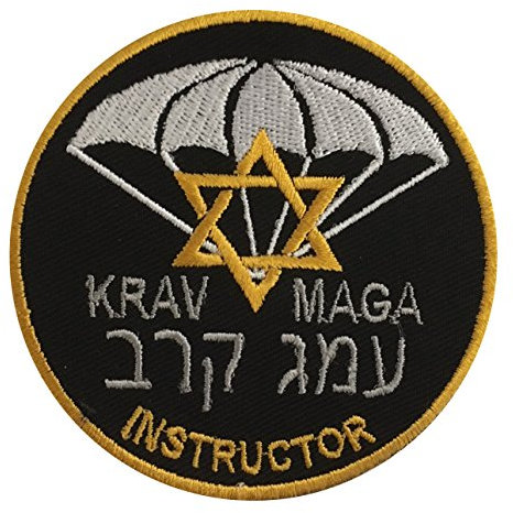 Budodrake Krav-MAGA Aufnäher Instructor rund