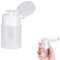 Nagellackentferner Flasche,Nagellackentferner Pumpflasche,60ml Sprühflasche Pumpflasche Transparente Leer Feinen Nebel Reise Zerstäuber Kunststoff Flaschen für Entferner Cleaner Reinigungsmittel(weiß)