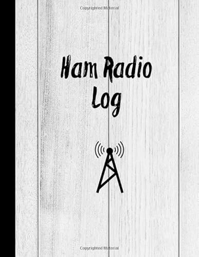 Ham Radio Log: Amateur Station, Operator Logbook, Contact Operators, Notebook, Track & Frequency Test, Radiowave Book