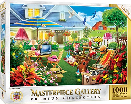MasterPieces Puzzle mit 1000 Teilen für Erwachsene, Familie oder Kinder – Yardsale Day – 68,9 x 48,9 cm